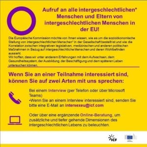 Aufruf der EU Kommission