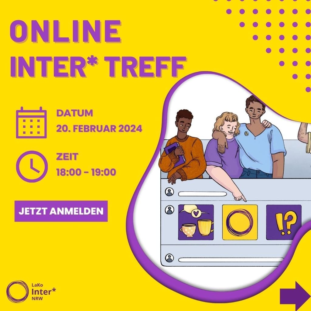 Online Inter* Treff 20. Februar 24