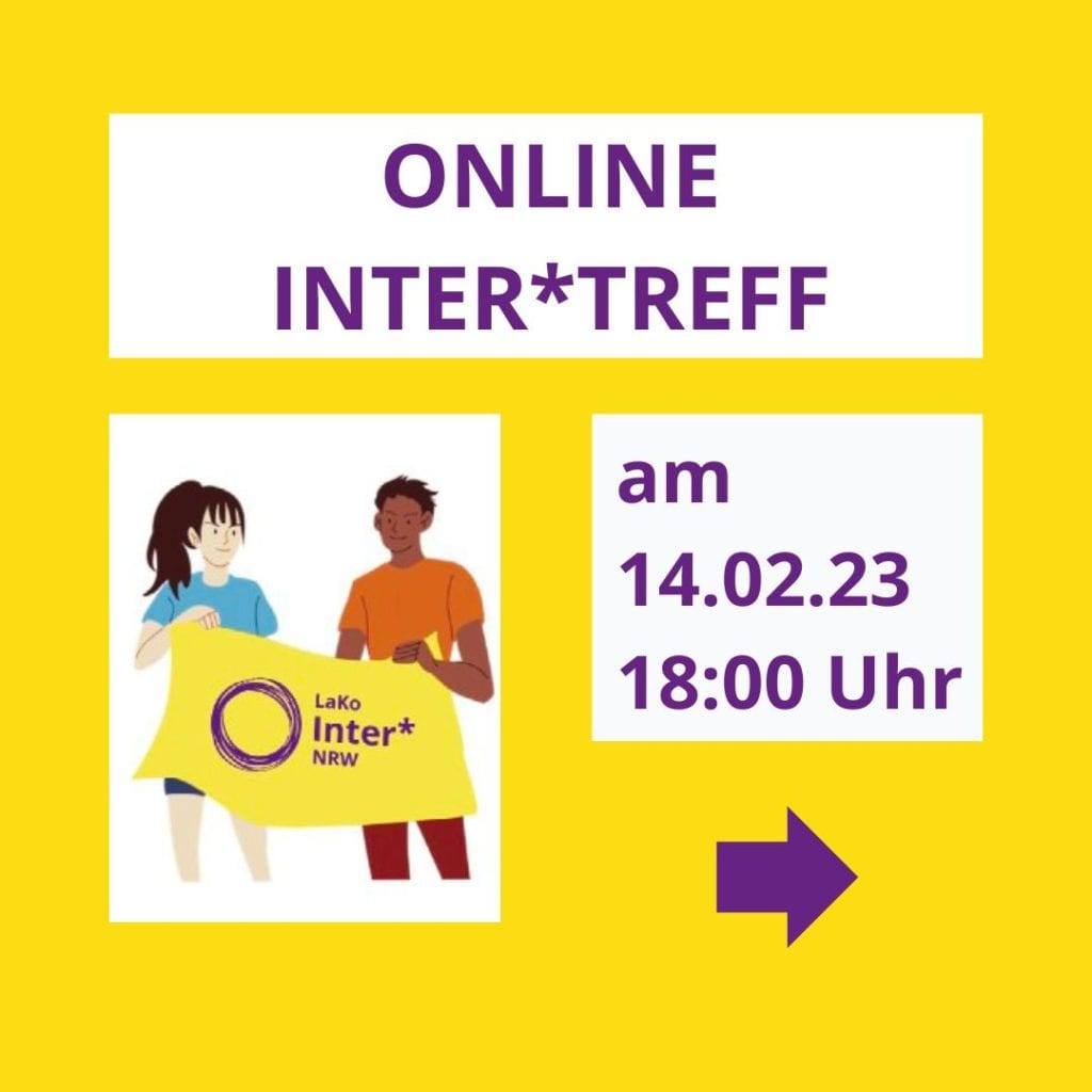 Online inter* Treff 14. Februar 2023